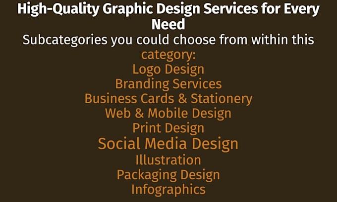 Gig Preview - High quality graphic design services for every need