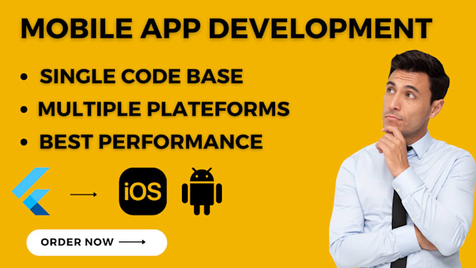 Gig Preview - Create innovative ios and android mobile app development using flutter