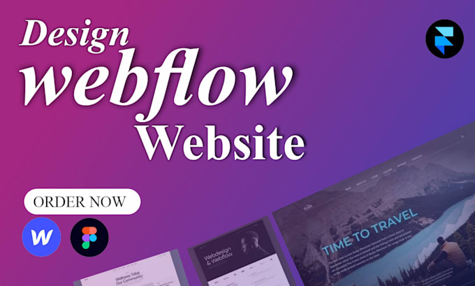 Gig Preview - Convert figma to webflow build responsive webflow website with cms and animation