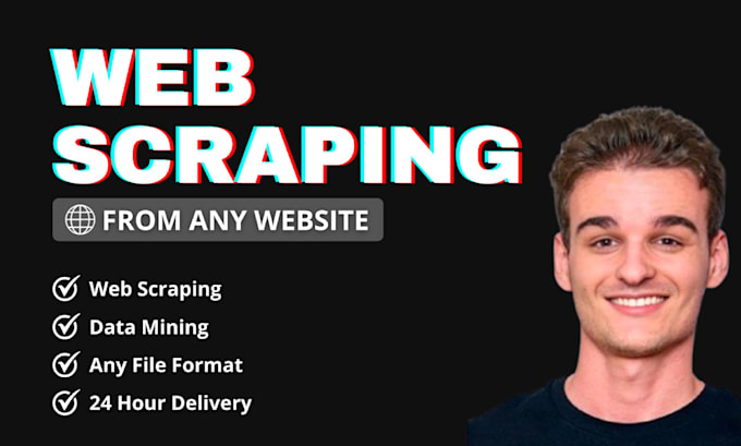 Gig Preview - Do web scraping, data mining from any website