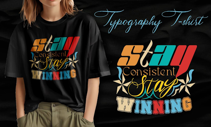 Bestseller - do unique typography tshirt designs with retro vintage styles illustrative art