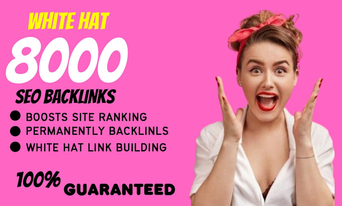 Gig Preview - Do create high quality SEO contextual backlinks with white hat link building