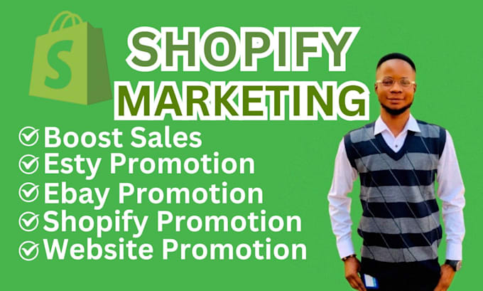 Gig Preview - Boost shopify sales, shopify marketing, shopify store