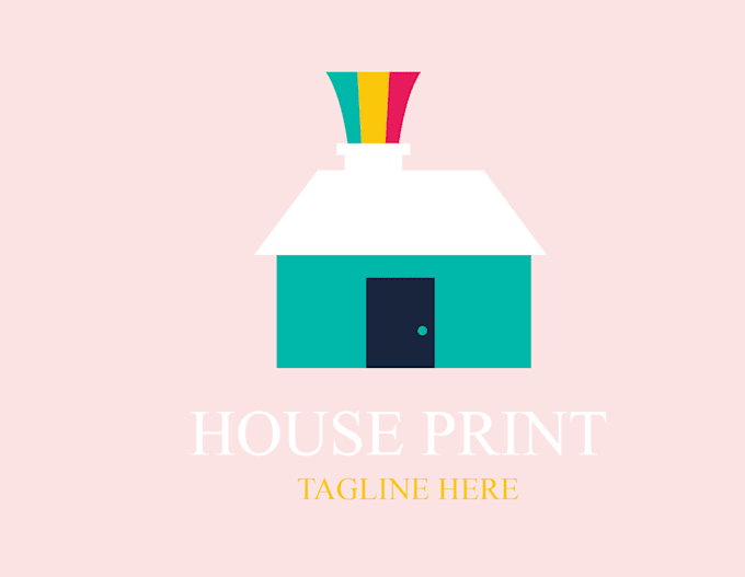 Gig Preview - Make a elegant house painter logo ideas where originality simplicity collide