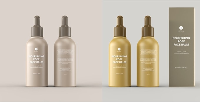 Bestseller - do cosmetic skincare logo design and bottle label design 24 hours