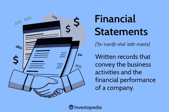 Gig Preview - Provide  financial statements and reconciliation services