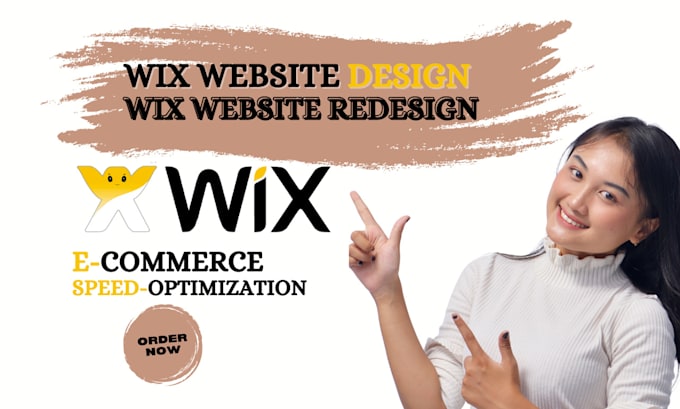 Bestseller - design wix website wix website redesign wix website design and redesign