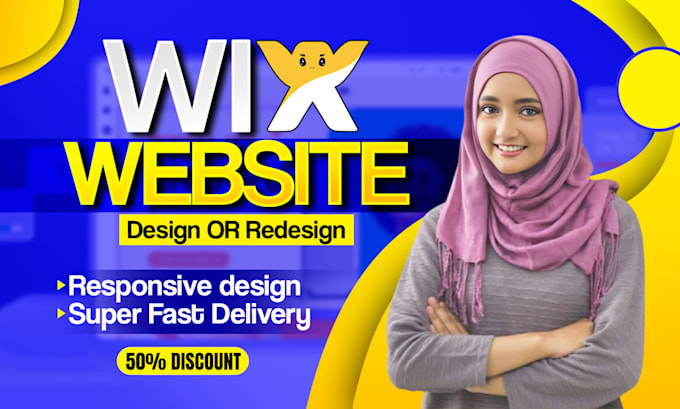 Bestseller - build wix website design or redesign wix websites with custom wix website design