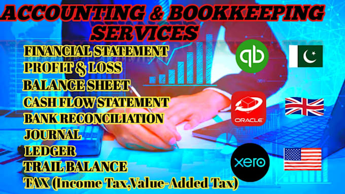 Gig Preview - Do bookkeeping on quickbooks online complete set up