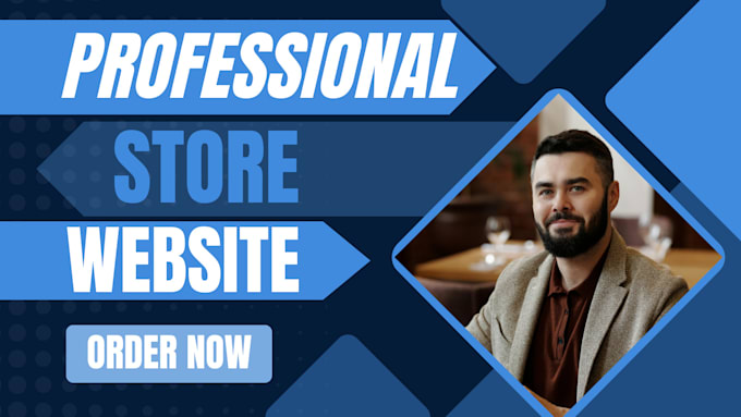 Gig Preview - Build a professional store website with a premium look