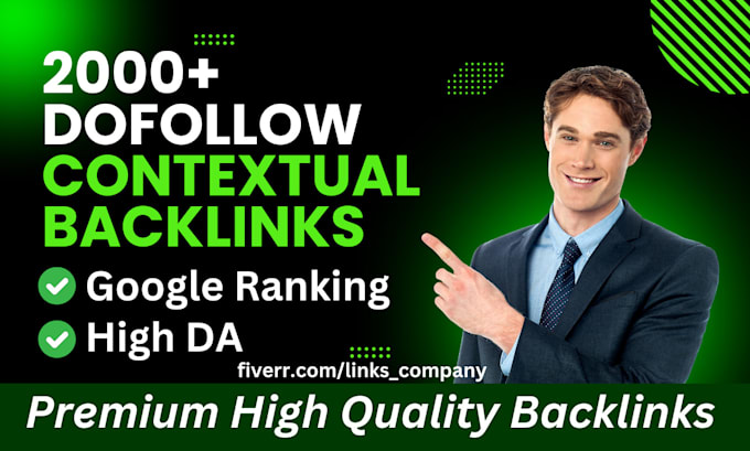 Bestseller - create 1500 SEO dofollow contextual backlinks for google ranking