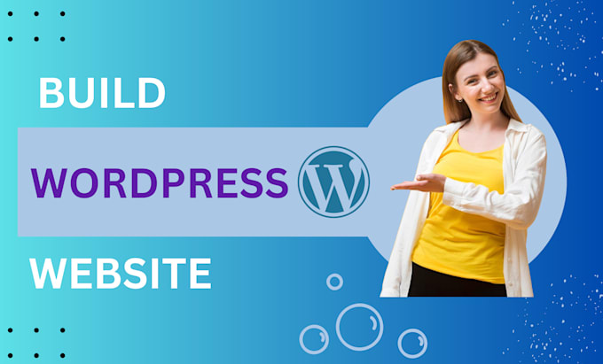 Gig Preview - Create wordpress website, design using elementor pro