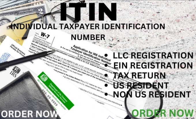 Gig Preview - Get your irin number, get your itin number as an irs caa tin