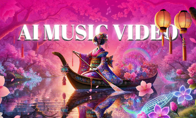 Gig Preview - Make most affordable ai music video and music video creation using ai vidéo sora