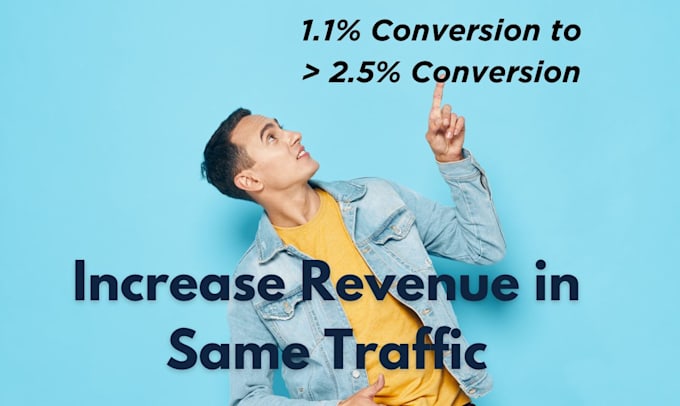 Gig Preview - Perform a cro audit to skyrocket your website conversion rate