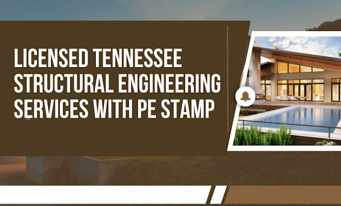 Bestseller - do professional structural engineer for architectural design tennessee, pe stamp