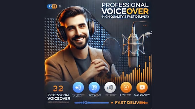 Bestseller - deliver a perfect voiceover for your project