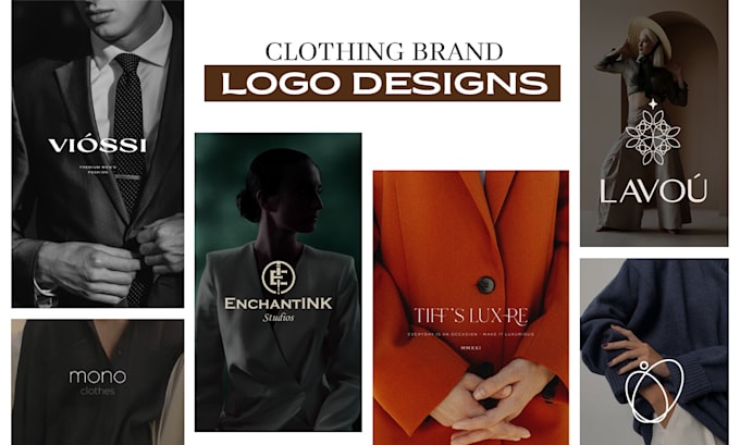 Gig Preview - Design a luxury clothing brand logo for your fashion line