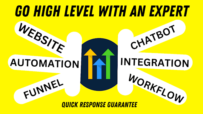 Gig Preview - Gohighlevel website salesfunnel automation chatbot workflow