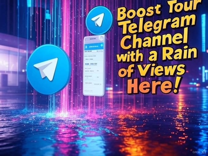 Gig Preview - Boost your telegram channel views