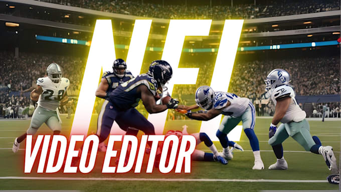 Gig Preview - Edit an nfl video in either shorts and long form with free thumbnails