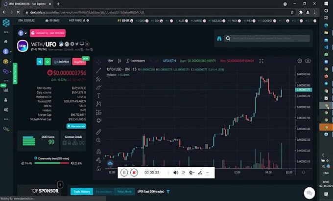 Gig Preview - Build crypto arbitrage bot, solana volume bot, crypto trending bot, dextool bot