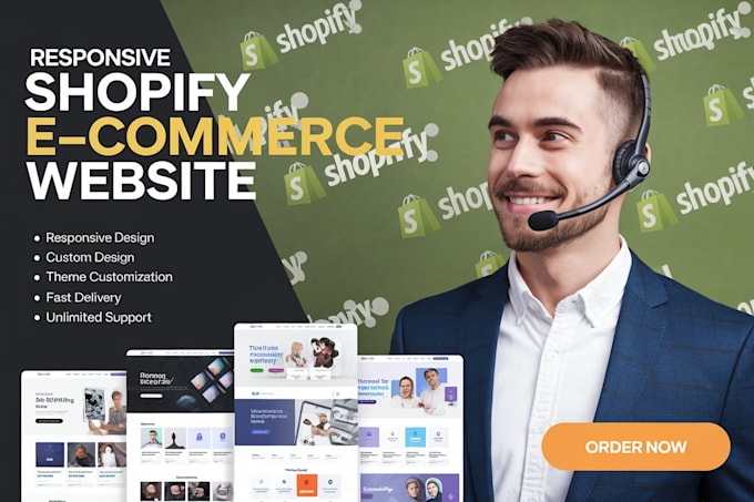 Gig Preview - Do product landing page ecommerce website with shopify wordpress wix squarespace