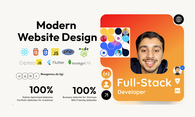 Gig Preview - Develop responsive, modern websites with clean code