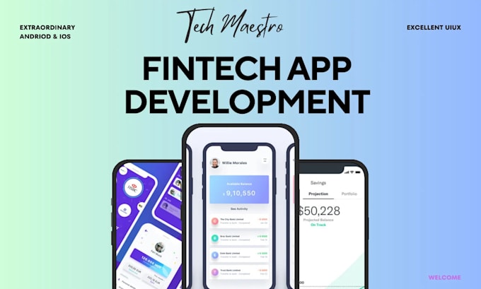 Bestseller - build fintech payment mobile app, loan website, blockchain crypto wallet nfc app