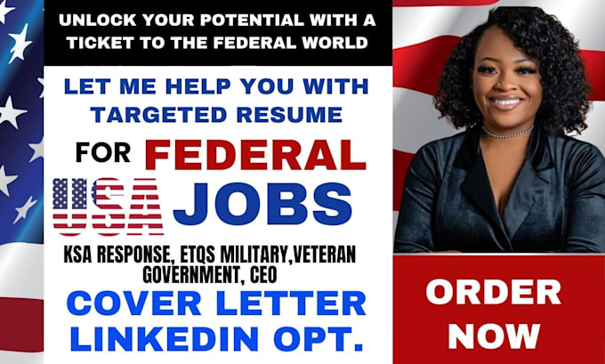 Gig Preview - Write a professional federal resume military USA jobs mtqs ptqs ecq cto veteran