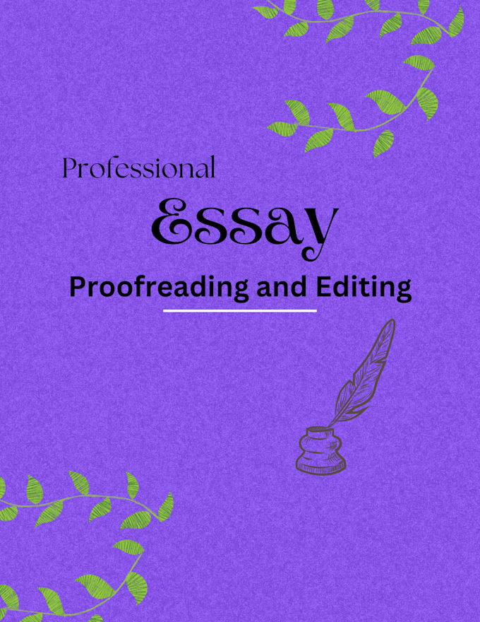 Bestseller - provide essay editing and proofreading help