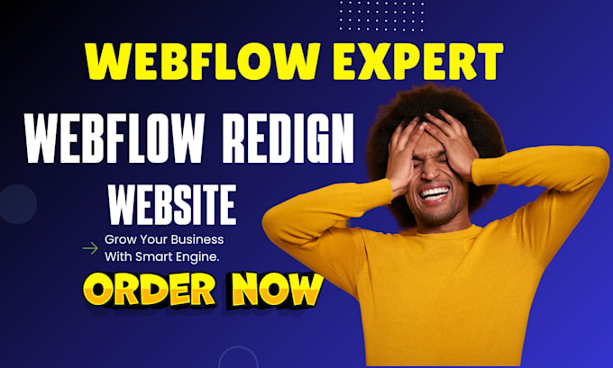 Gig Preview - Fix our webflow  bugs and redesign and customizaton, webflow breakpoint