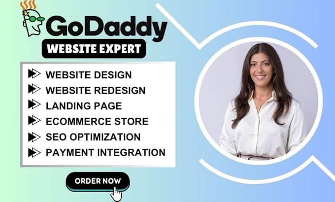 Bestseller - godaddy website redesign godaddy website design develop godaddy