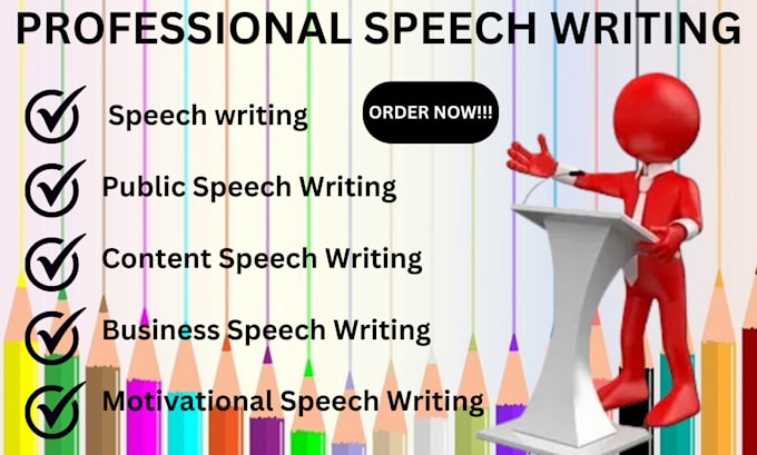 Bestseller - write you an outstanding, persuasive, personalized, inspirational speech for you