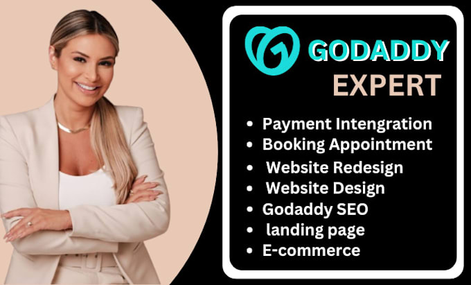 Bestseller - godaddy website design godaddy website redesign, develop godaddy website design