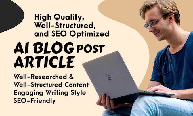 Gig Preview - Create 5 ai blog post articles with well structured outlines