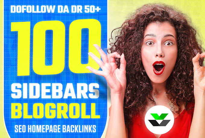 Gig Preview - Rank up with 100 sidebars blogroll da DR 50 plus