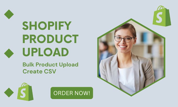 Gig Preview - Upload or list bulk products to shopify by CSV file woocommerce fastspring