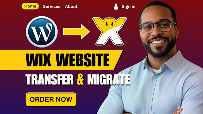 Gig Preview - Build wix website, migrate, transfer, wix site to shopify, wordpress squarespace