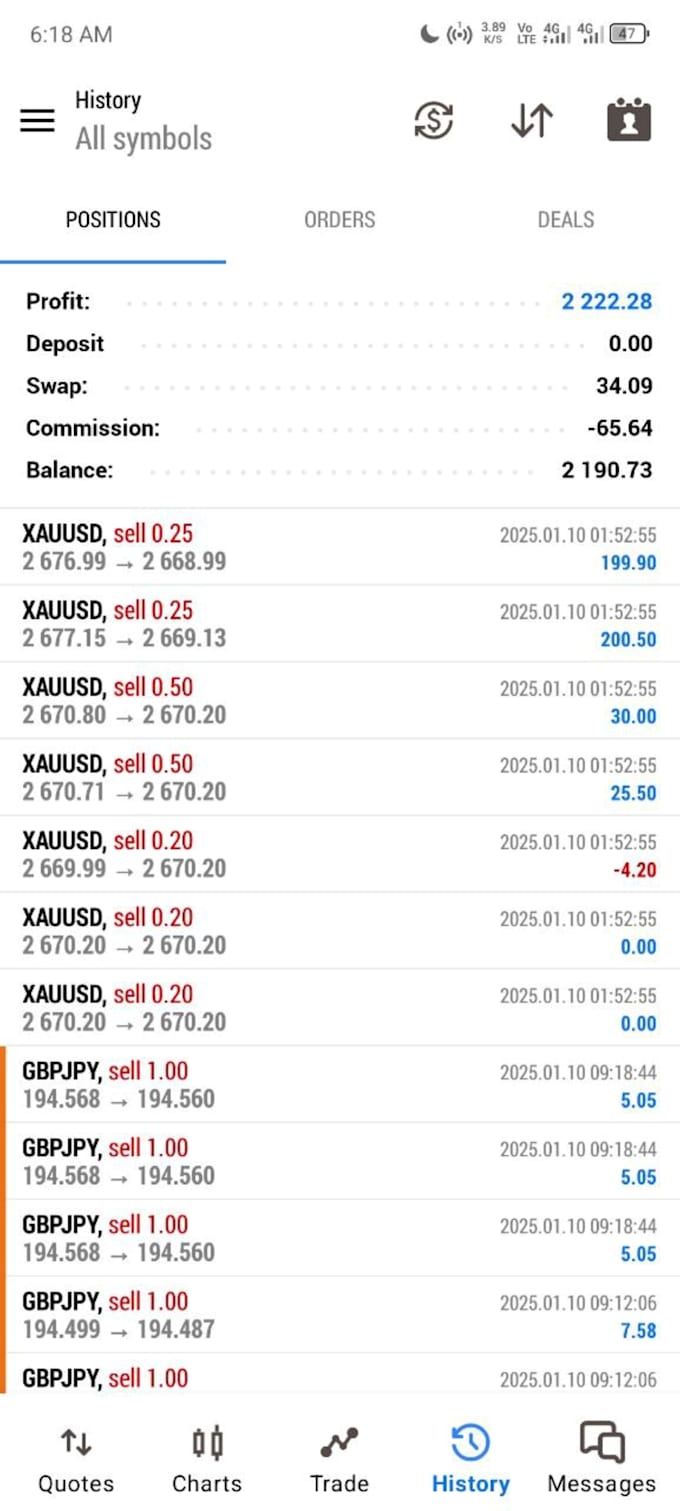 Gig Preview - Be your profitable mt5, mt4 account management with good risk to reward