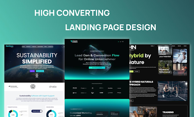 Gig Preview - Build wordpress landing page, elementor landing page design