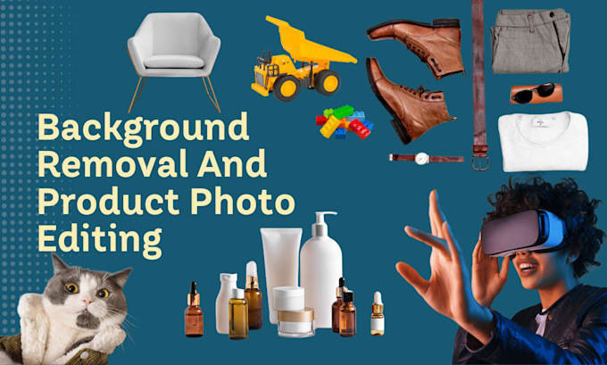 Bestseller - do background removal and product photo editing