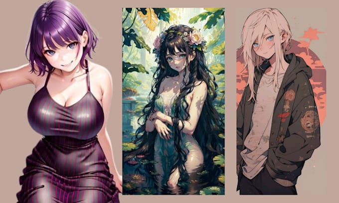 Gig Preview - Draw you anime art, oc, fan art, dnd, illustration, sfw, nsfw, and more