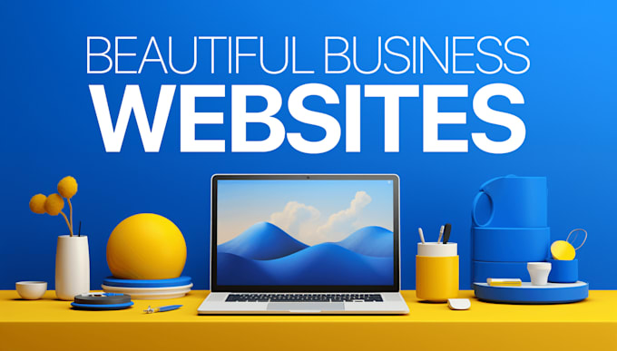 Gig Preview - Build a professional website for your business