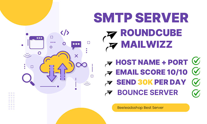 Gig Preview - Set up SMTP server with roundcube and mailer on mailwizz to send bulk emails