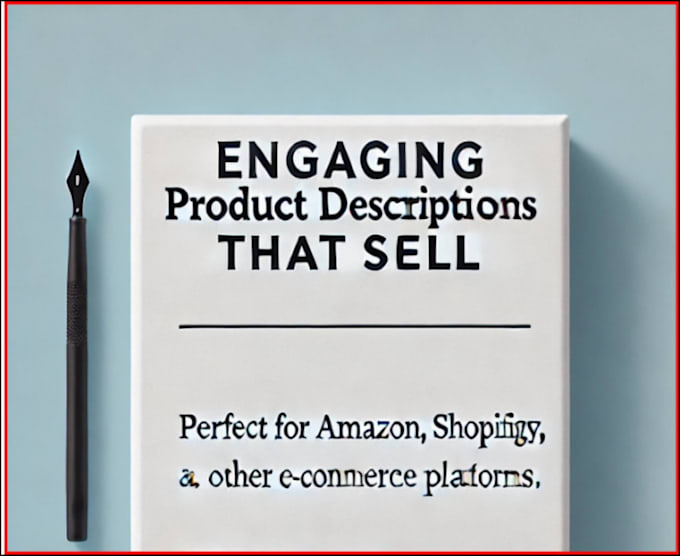 Bestseller - write engaging product descriptions