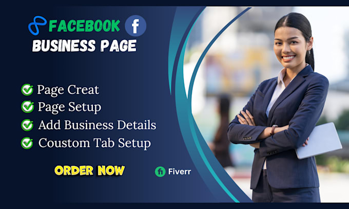 Bestseller - do facebook business page create, social media page setup, page design