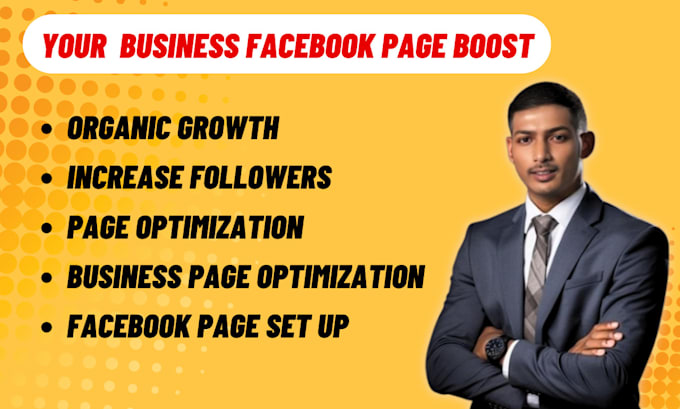 Gig Preview - Your  business facebook page boost