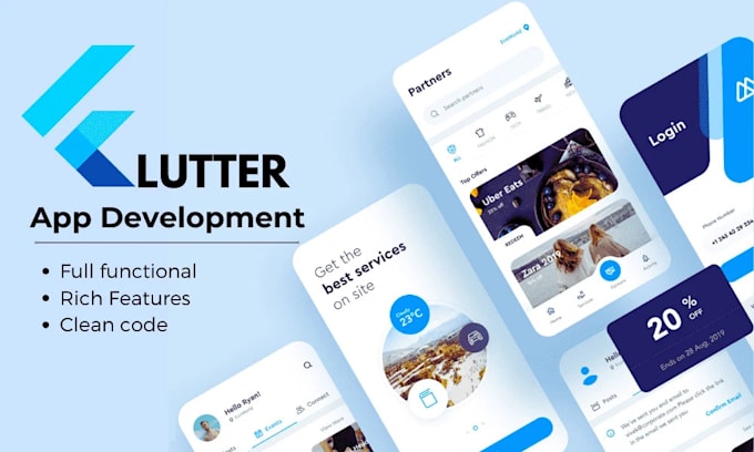 Gig Preview - Design and develop scalable flutter apps for startups