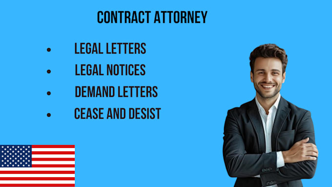 Gig Preview - Draft legal letters, cease and desist, demand letters and legal notices